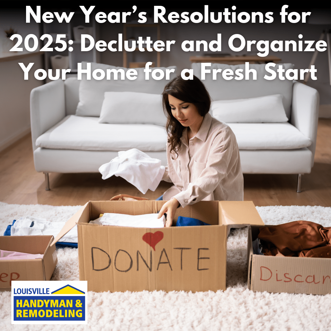 New Year’s Resolutions for 2025: Declutter and Organize Your Home for a Fresh Start